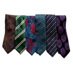 Vintage Mens Lot Designer 100% Silk Ties Dior, Fendi, Armani, Paisley, Stripes